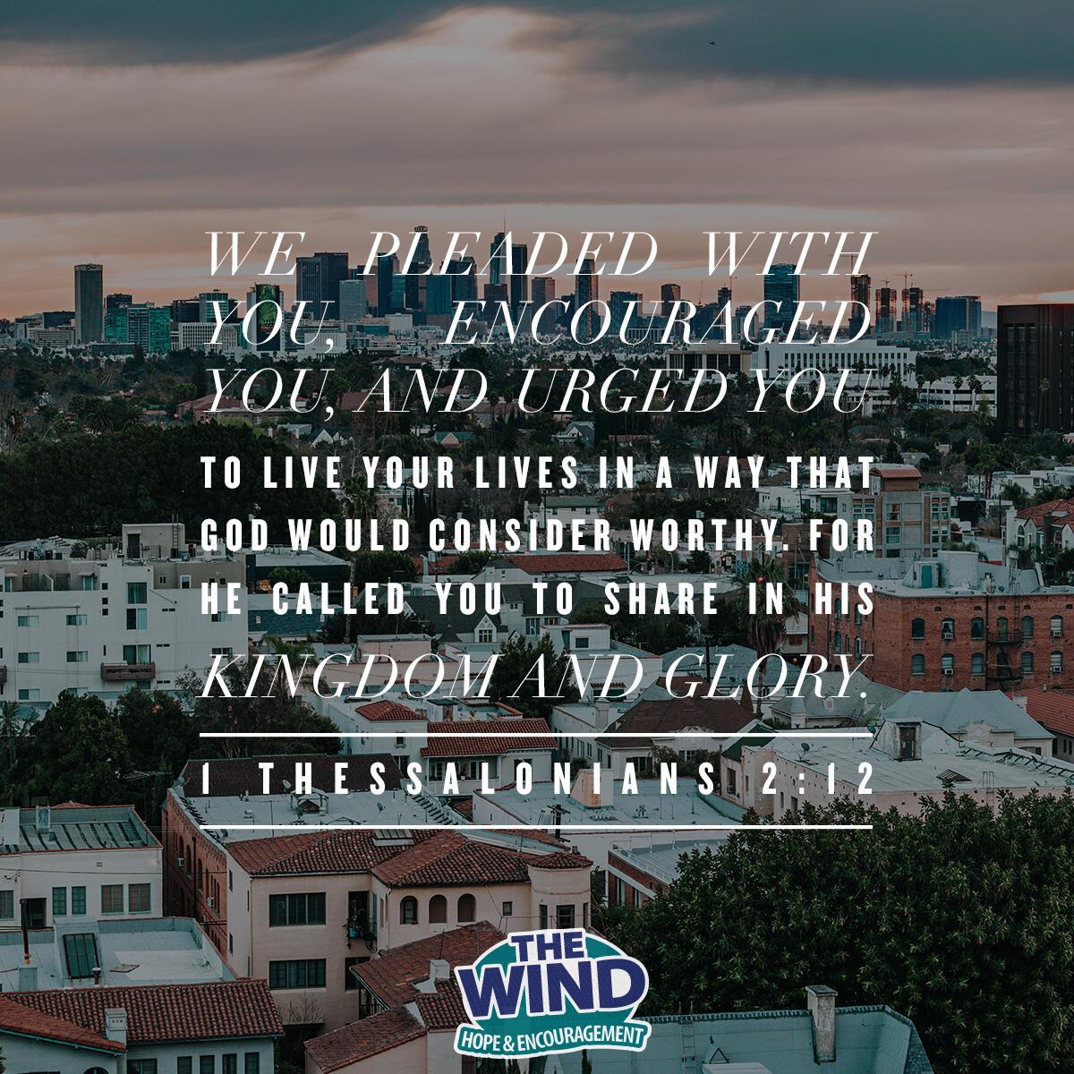 1 Thessalonians 2:12