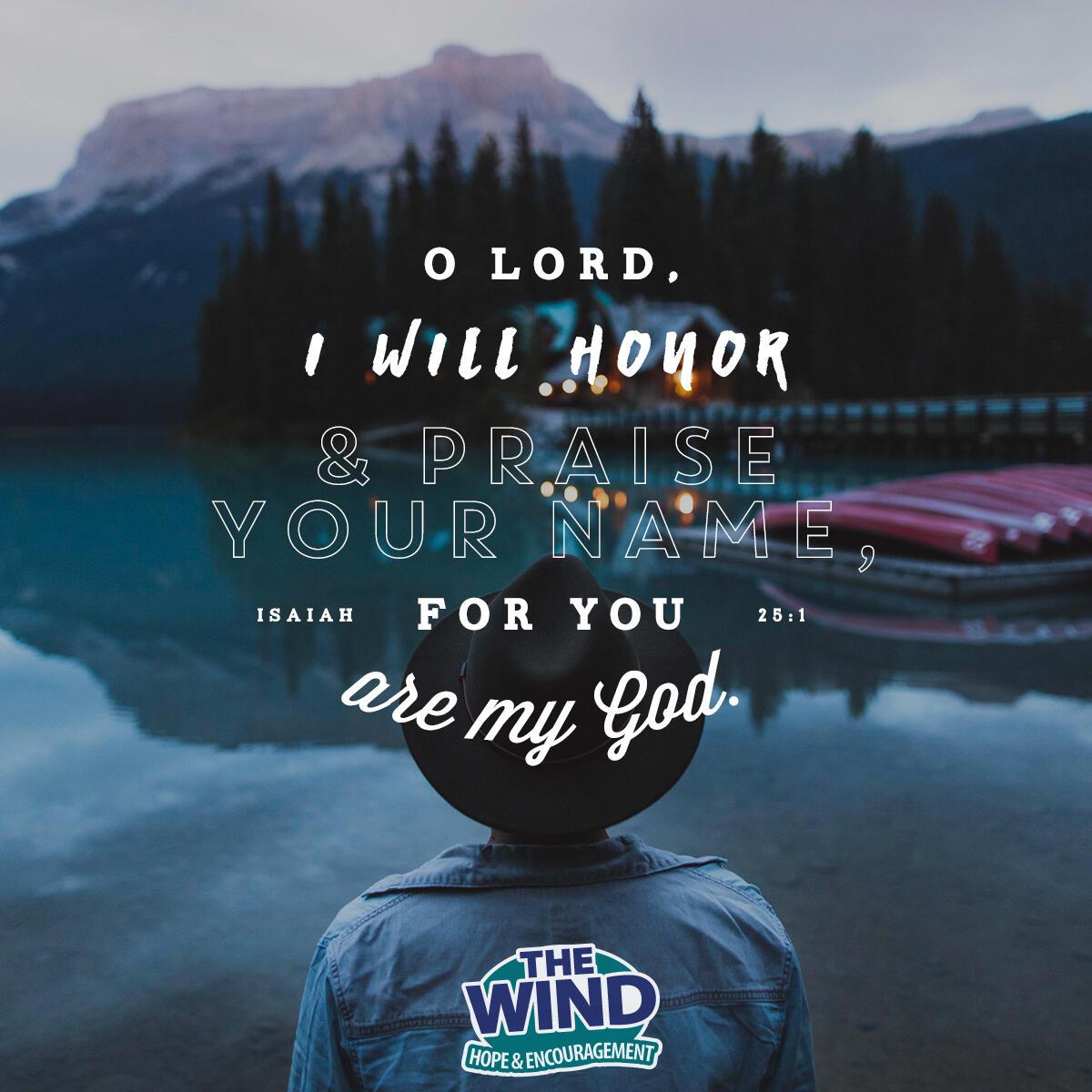 Isaiah 25:1