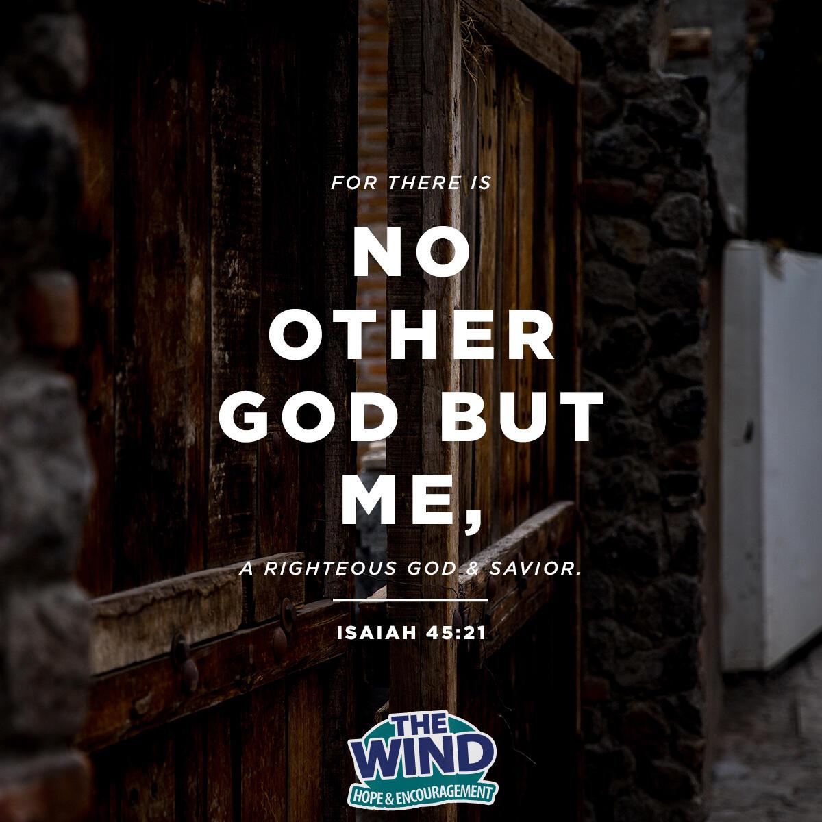 Isaiah 45:21 - Verse of the Day