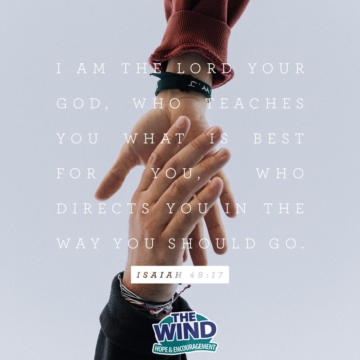 Isaiah 48:17 - Verse of the Day