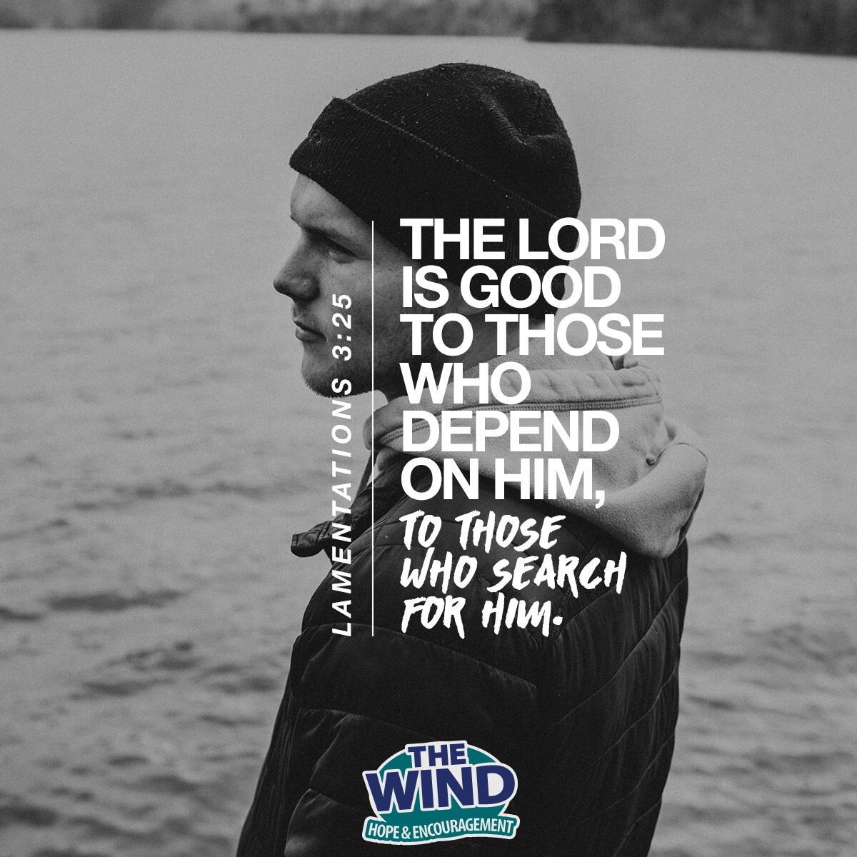 Lamentations 3:25 - Verse of the Day