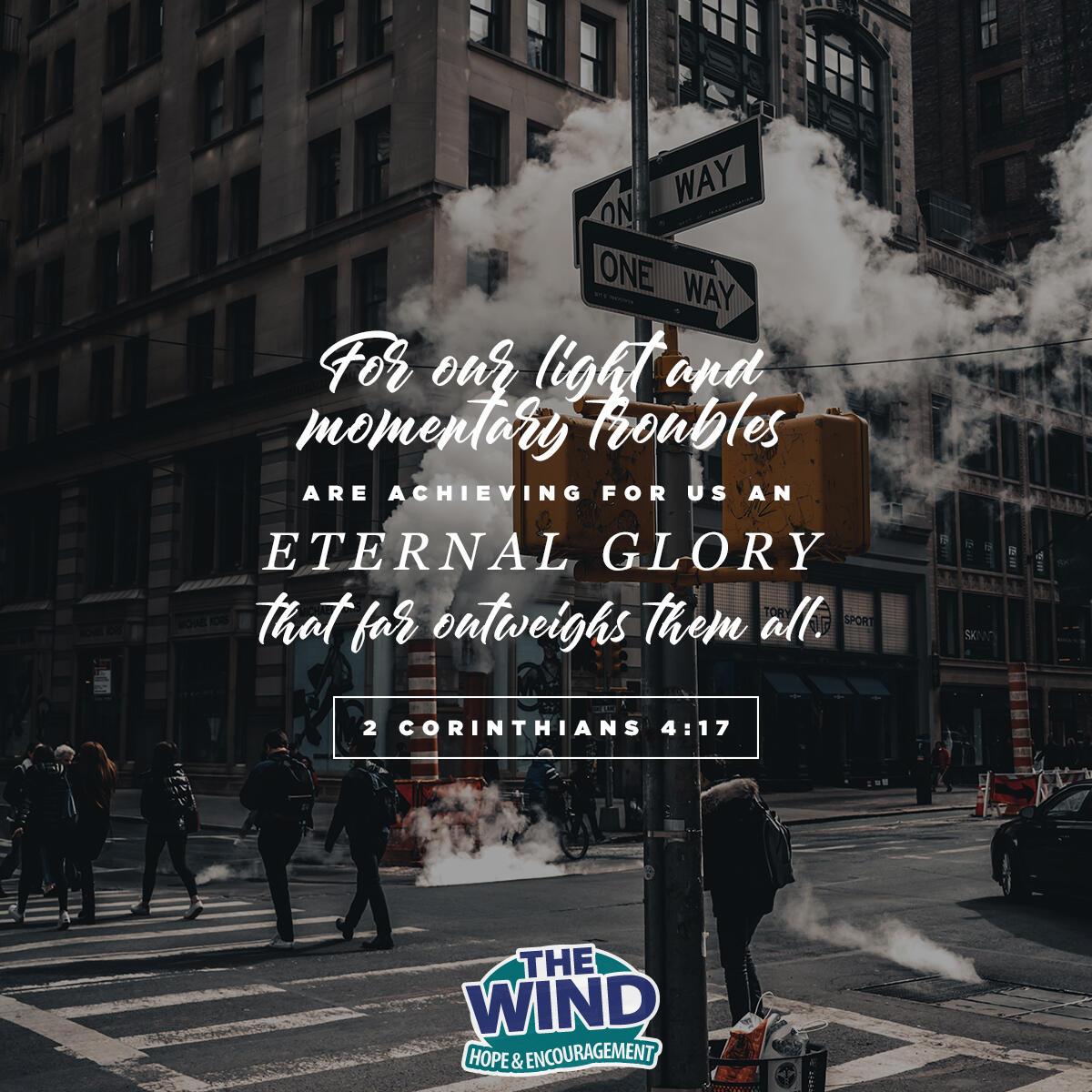 2 Corinthians 4:17 - Verse of the Day