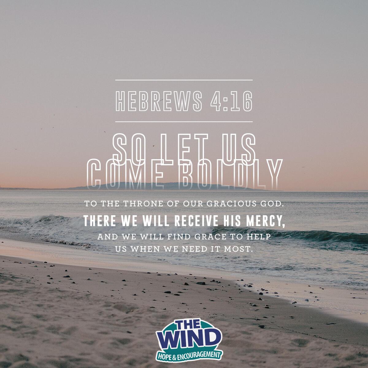 Hebrews 4:16 - Verse of the Day