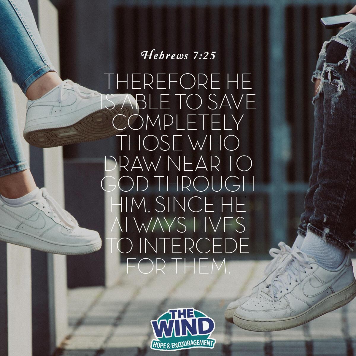 Hebrews 7:25 - Verse of the Day