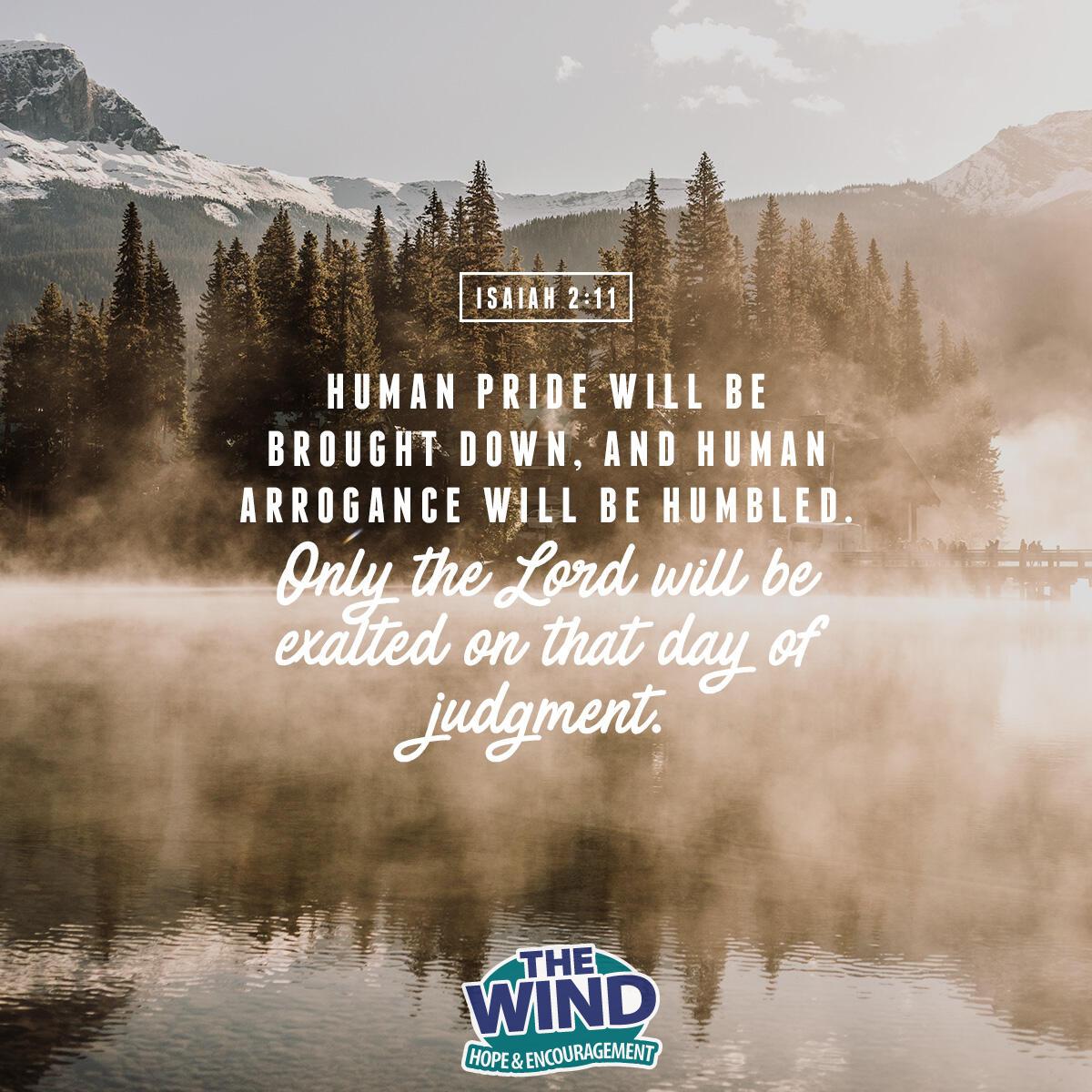 Isaiah 2:11 - Verse of the Day