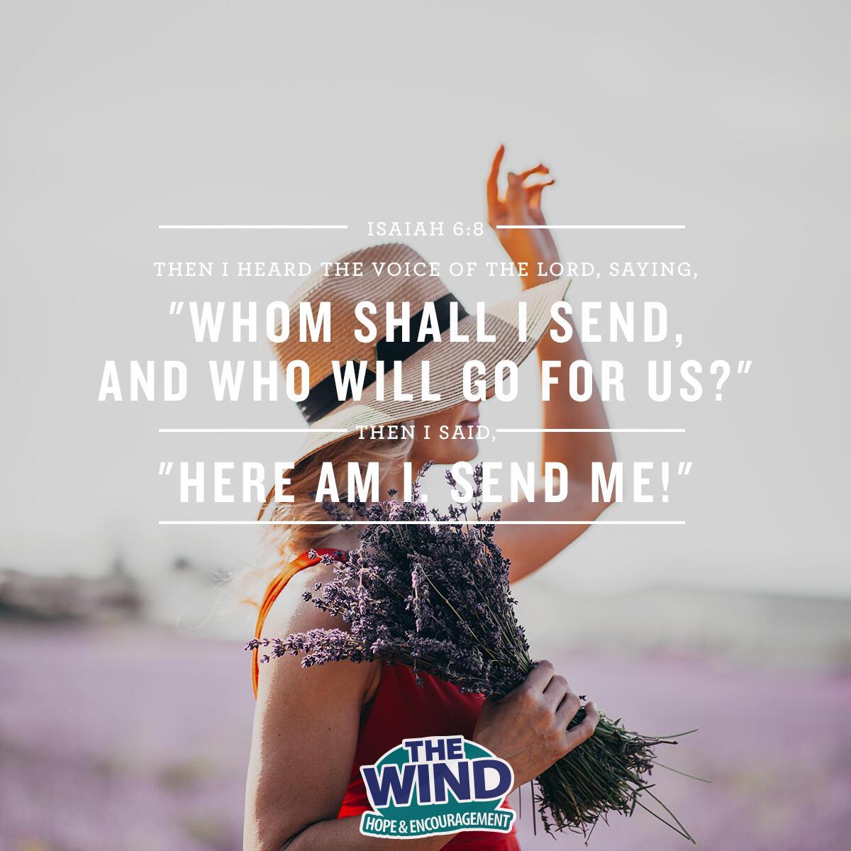 Isaiah 6:8 - Verse of the Day