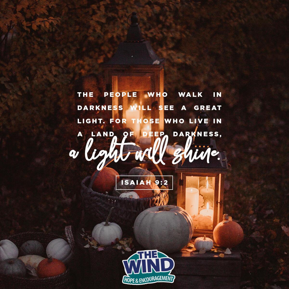 Isaiah 9:2 - Verse of the Day