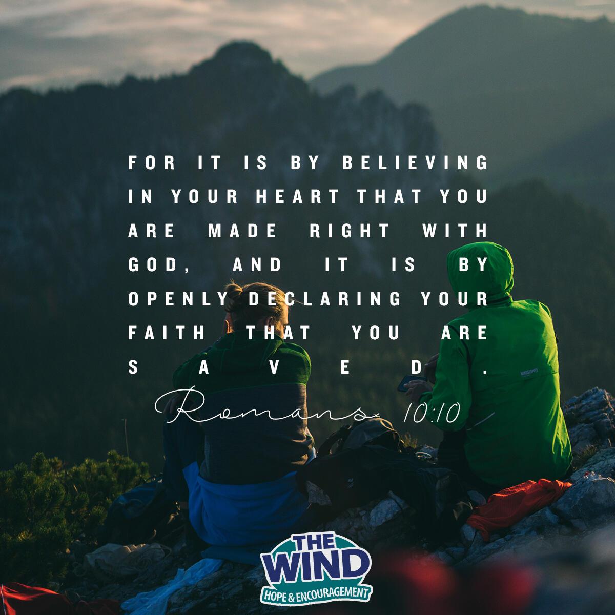 Romans 10:10 - Verse of the Day