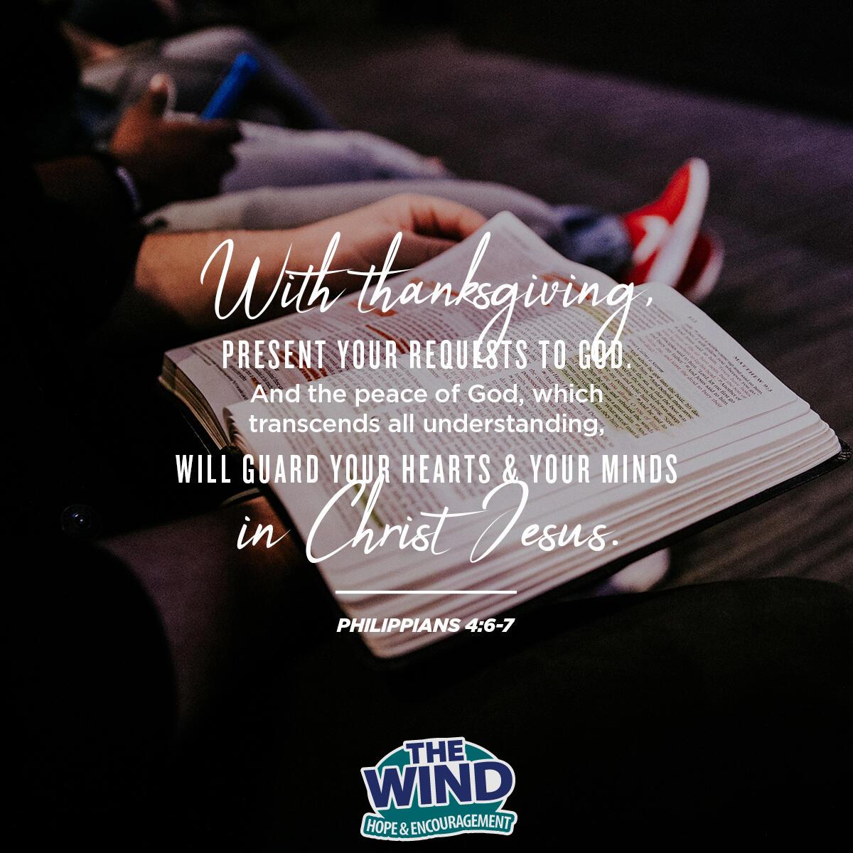 Philippians 4:6-7 - Verse of the Day