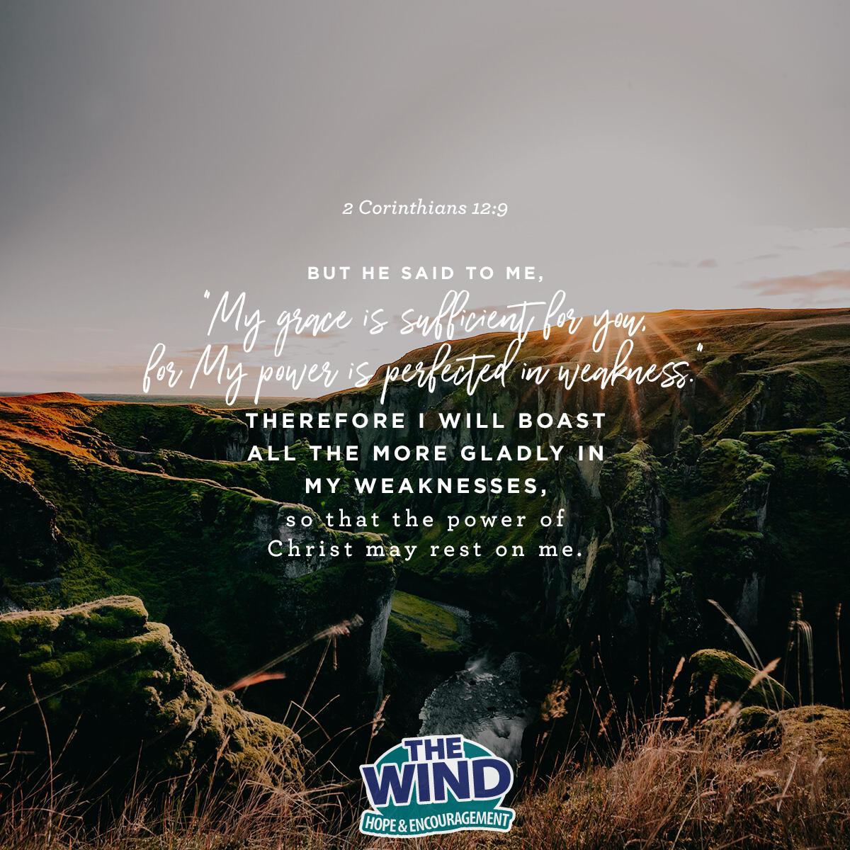 2 Corinthians 12:9 - Verse of the Day