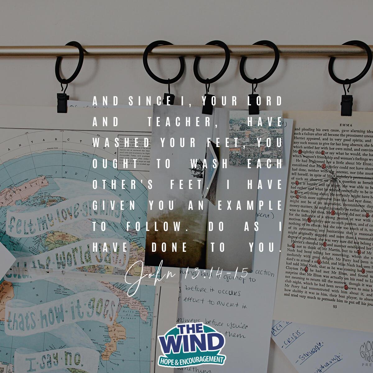 John 13:14-15 - Verse of the Day