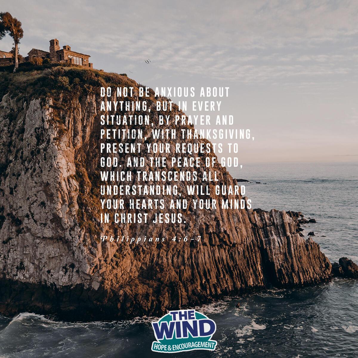 Philippians 4:6-7 - Verse of the Day