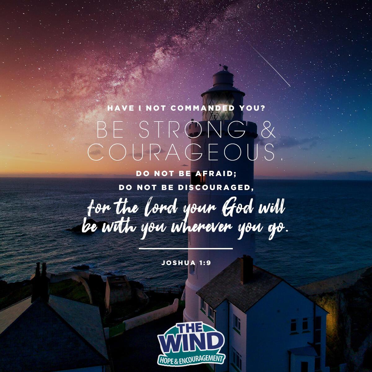 Joshua 1:9 - Verse of the Day