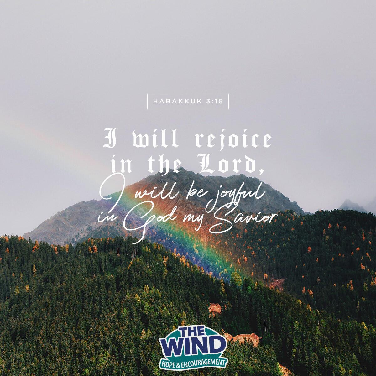 Habakkuk 3:18 - Verse of the Day