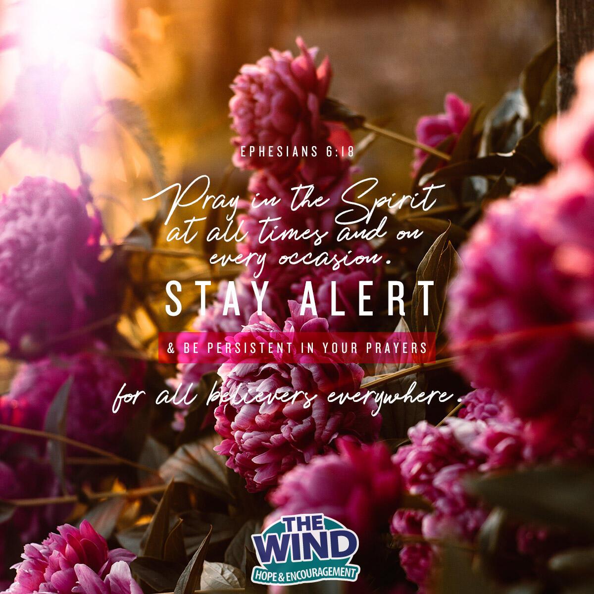 Ephesians 6:18 - Verse of the Day