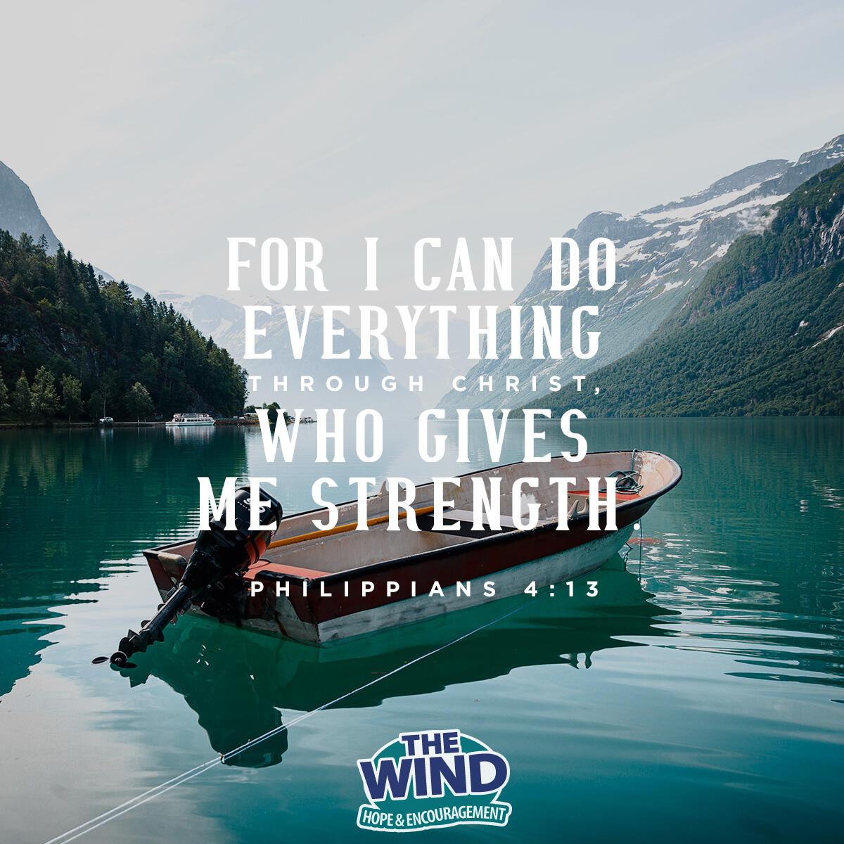 Philippians 4:13 - Verse of the Day