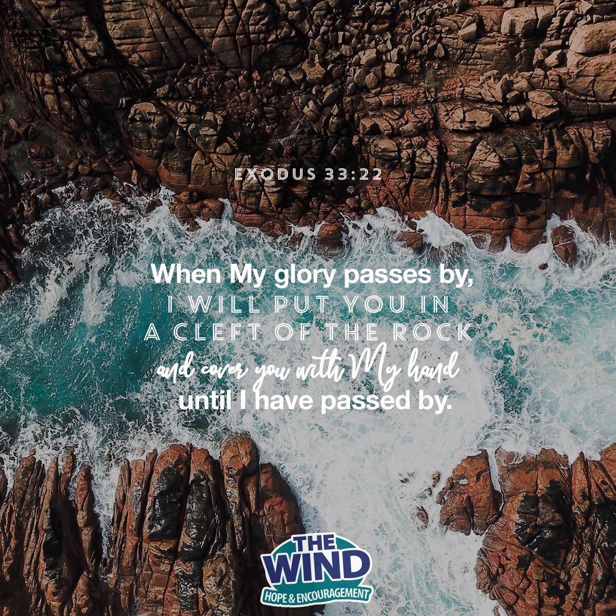 Exodus 33:22 - Verse of the Day
