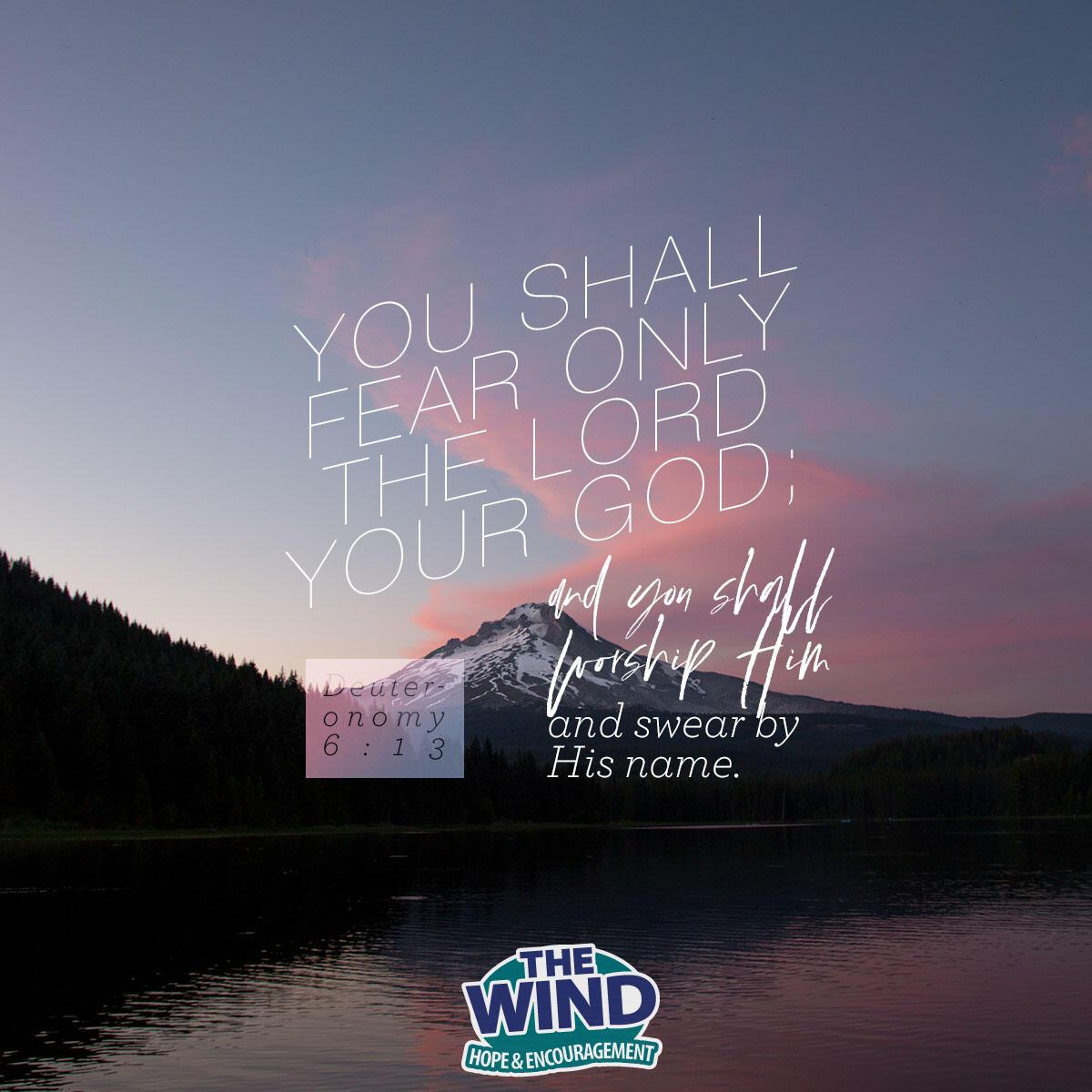 Deuteronomy 6:13 - Verse of the Day