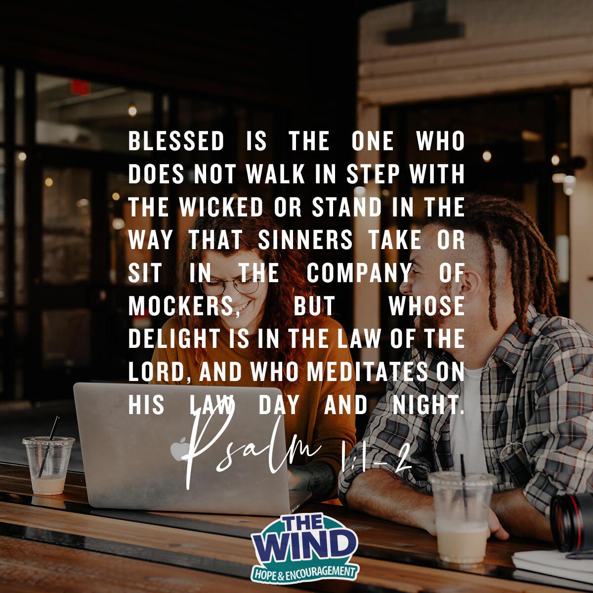 Psalm 1:1-2 - Verse of the Day