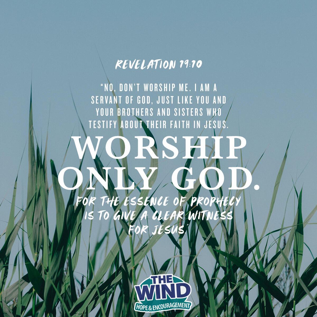 Revelation 19:10 - Verse of the Day