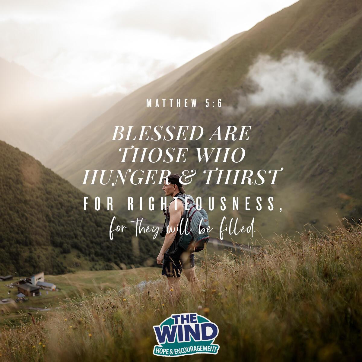 Matthew 5:6 - Verse of the Day