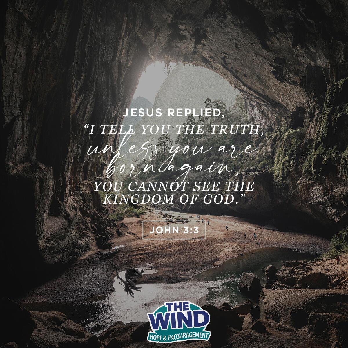 John 3:3 - Verse of the Day