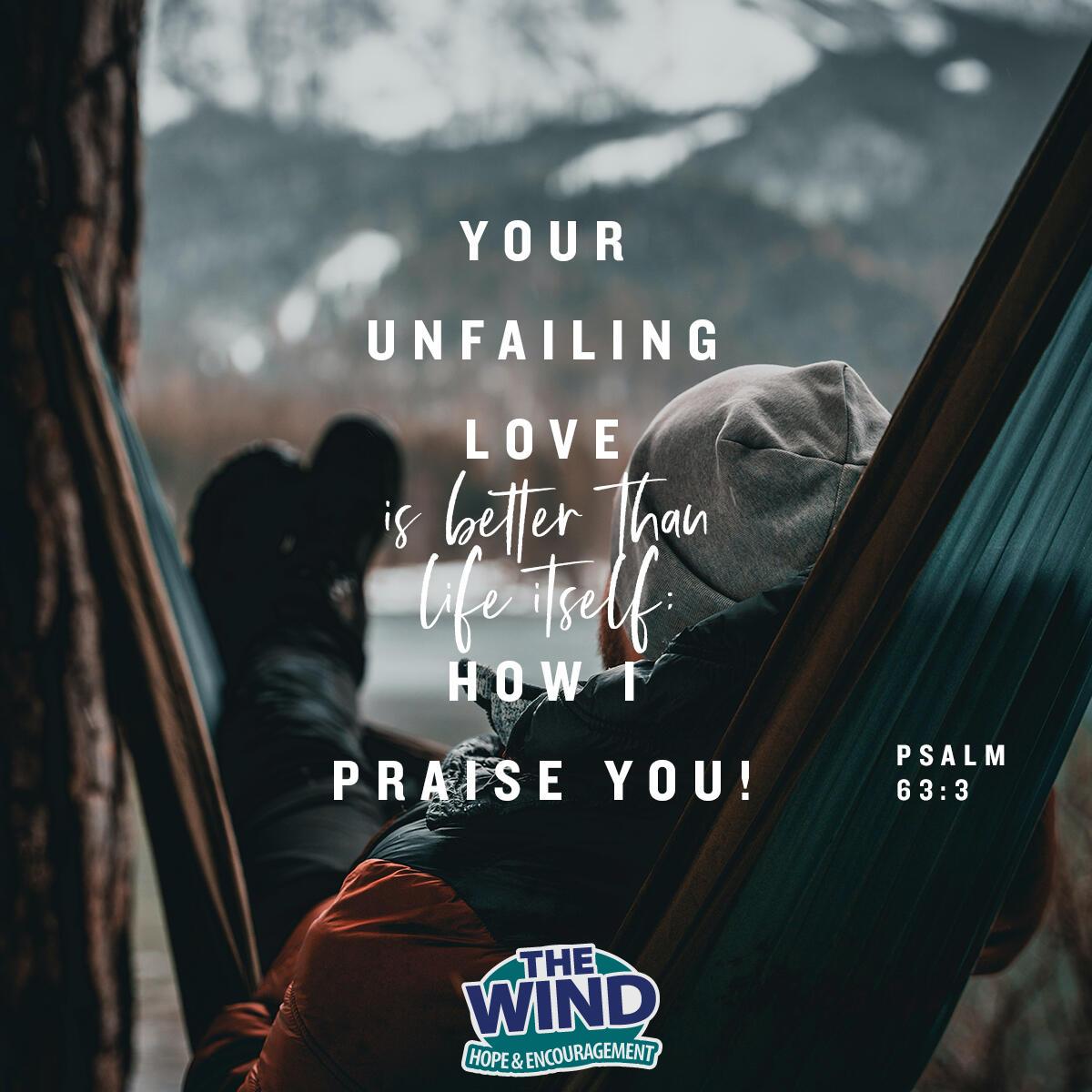 Psalm 63:3 - Verse of the Day