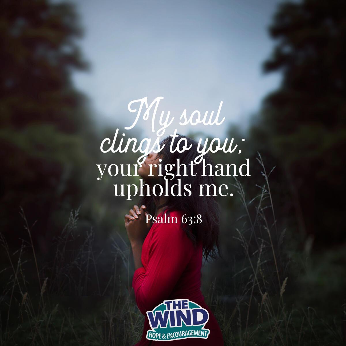 Psalm 63:8 - Verse of the Day