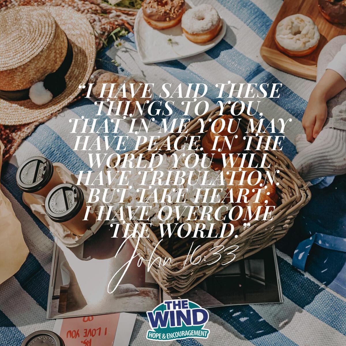 John 16:33 - Verse of the Day