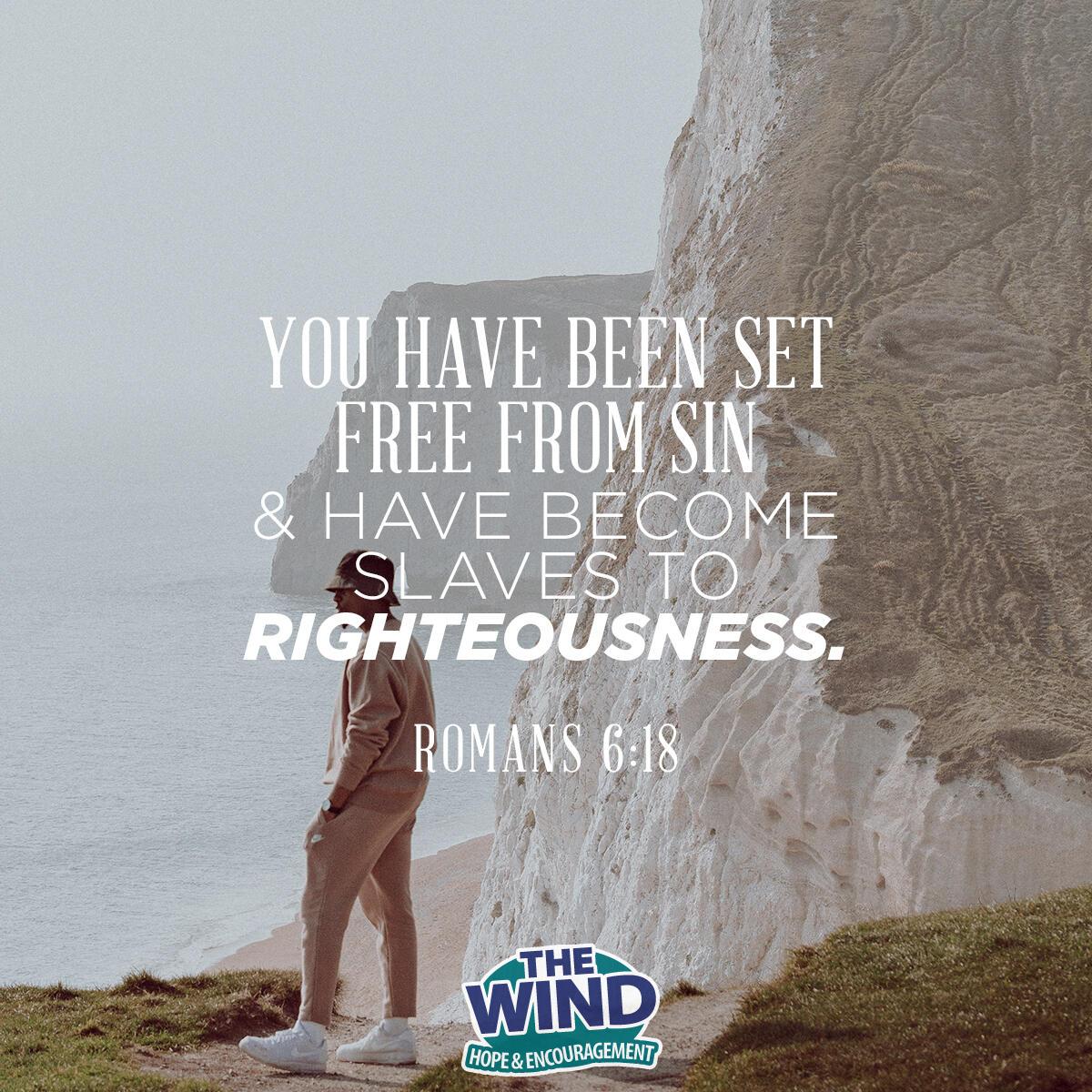 Romans 6:18 - Verse of the Day
