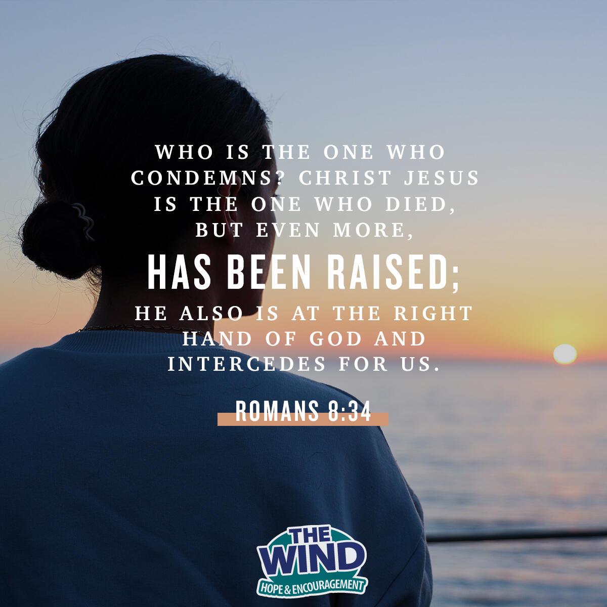 Romans 8:34 - Verse of the Day
