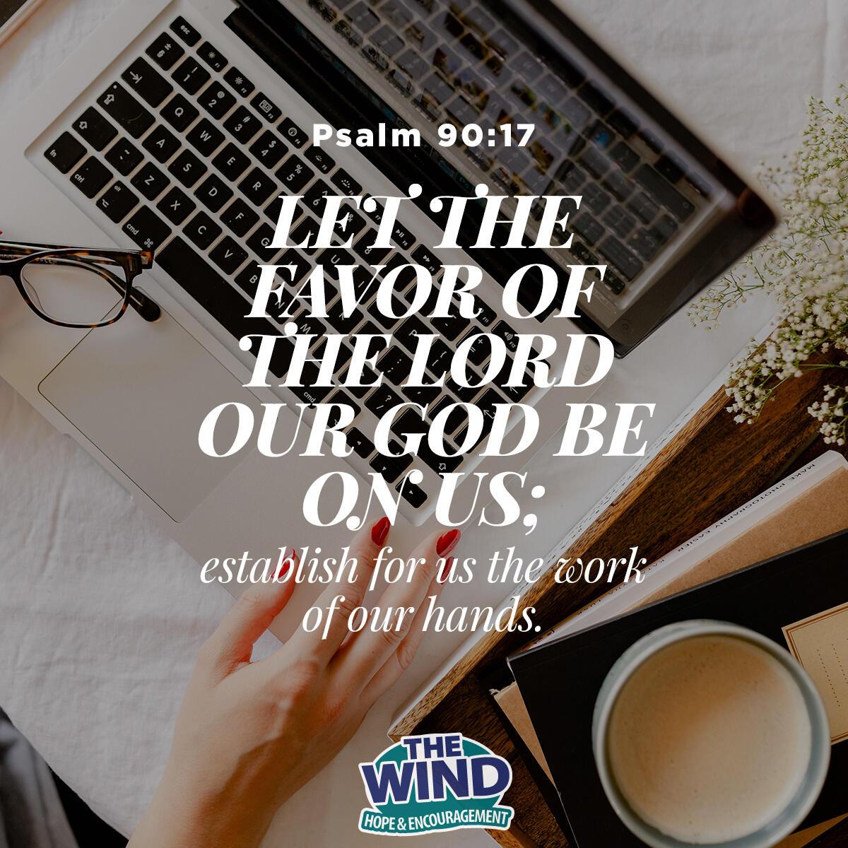 Psalm 90:17 - Verse of the Day