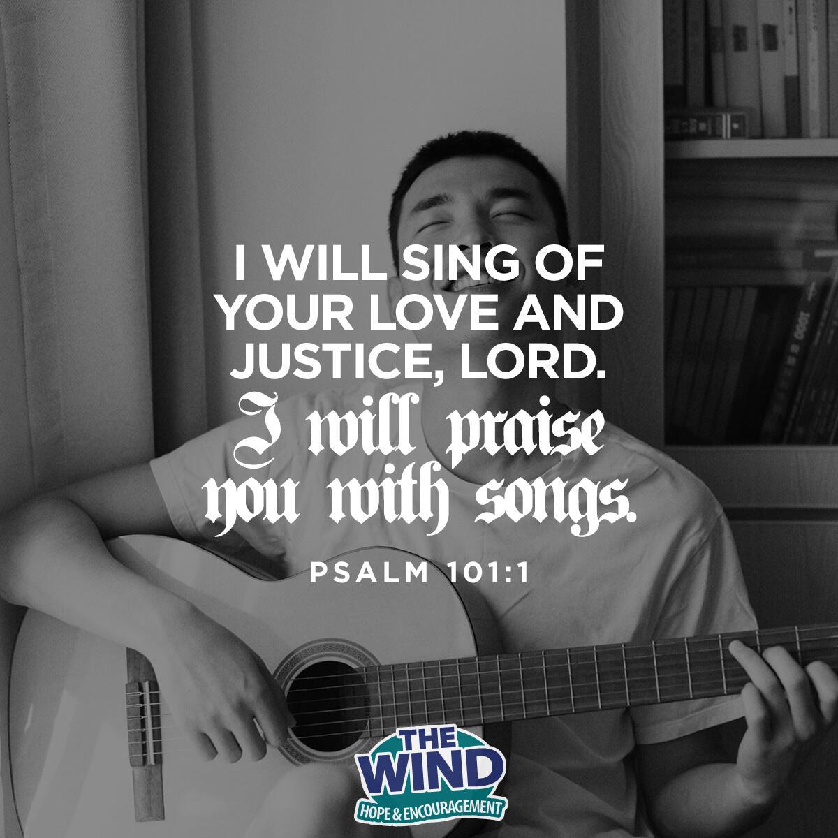 Psalm 101:1 - Verse of the Day