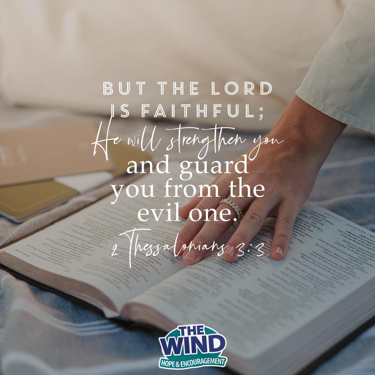 2 Thessalonians 3:3 - Verse of the Day