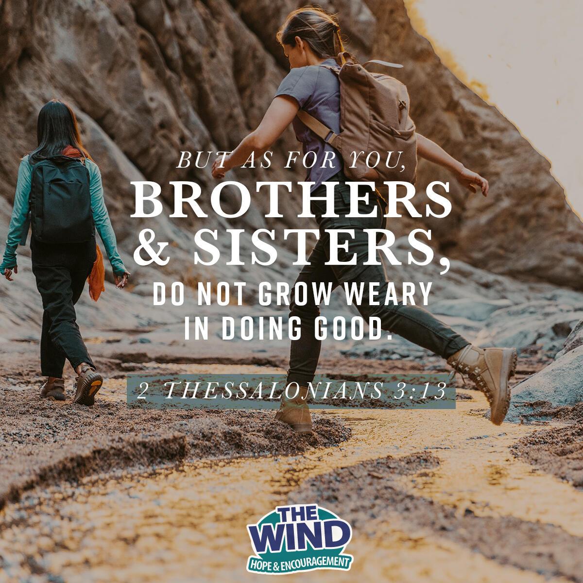 2 Thessalonians 3:13 - Verse of the Day
