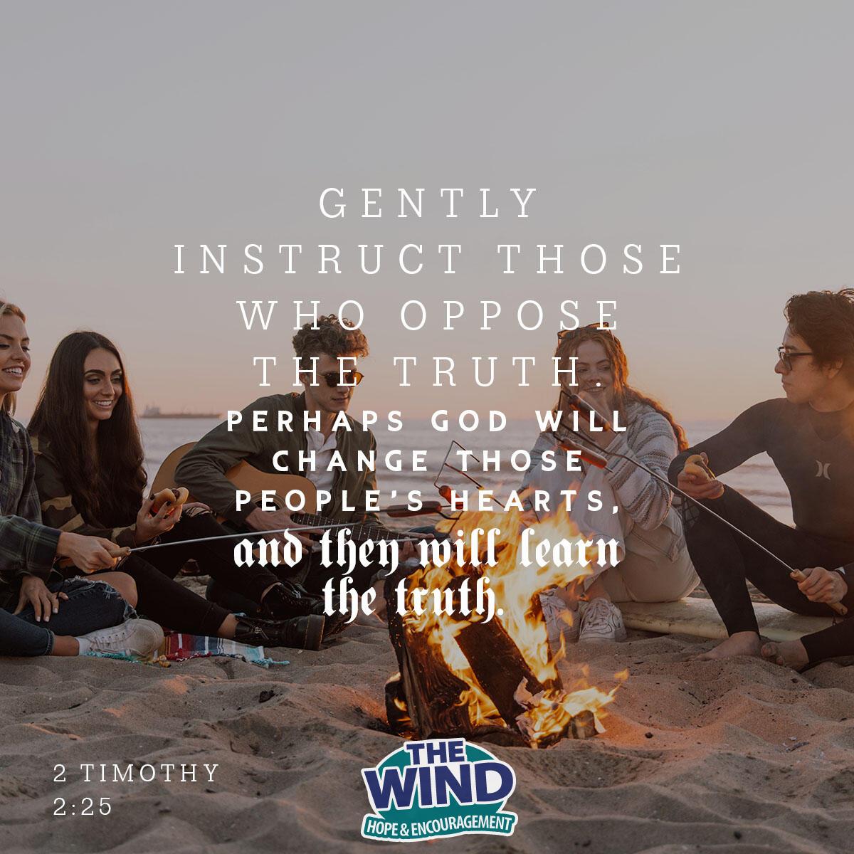 2 Timothy 2:25
