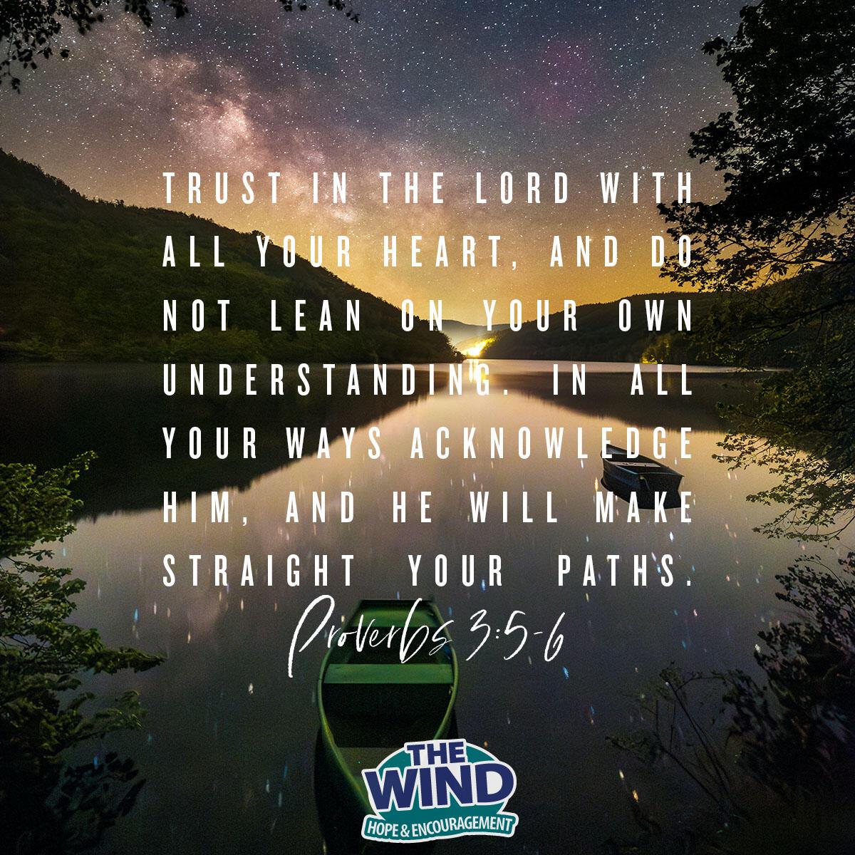 Proverbs 3:5-6