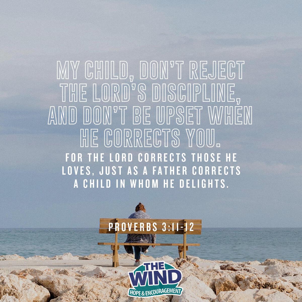 Proverbs 3:11-12