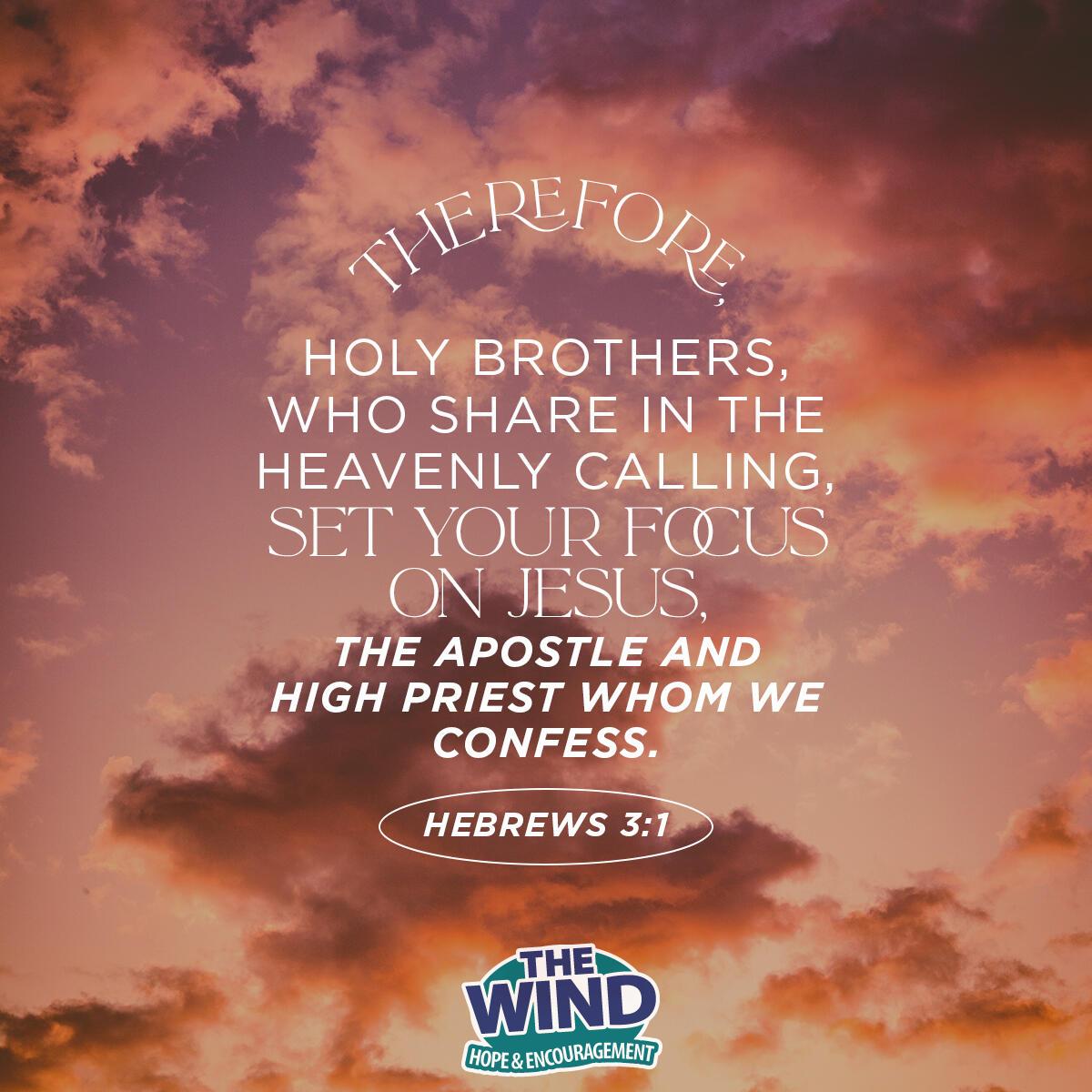 Hebrews 3:1