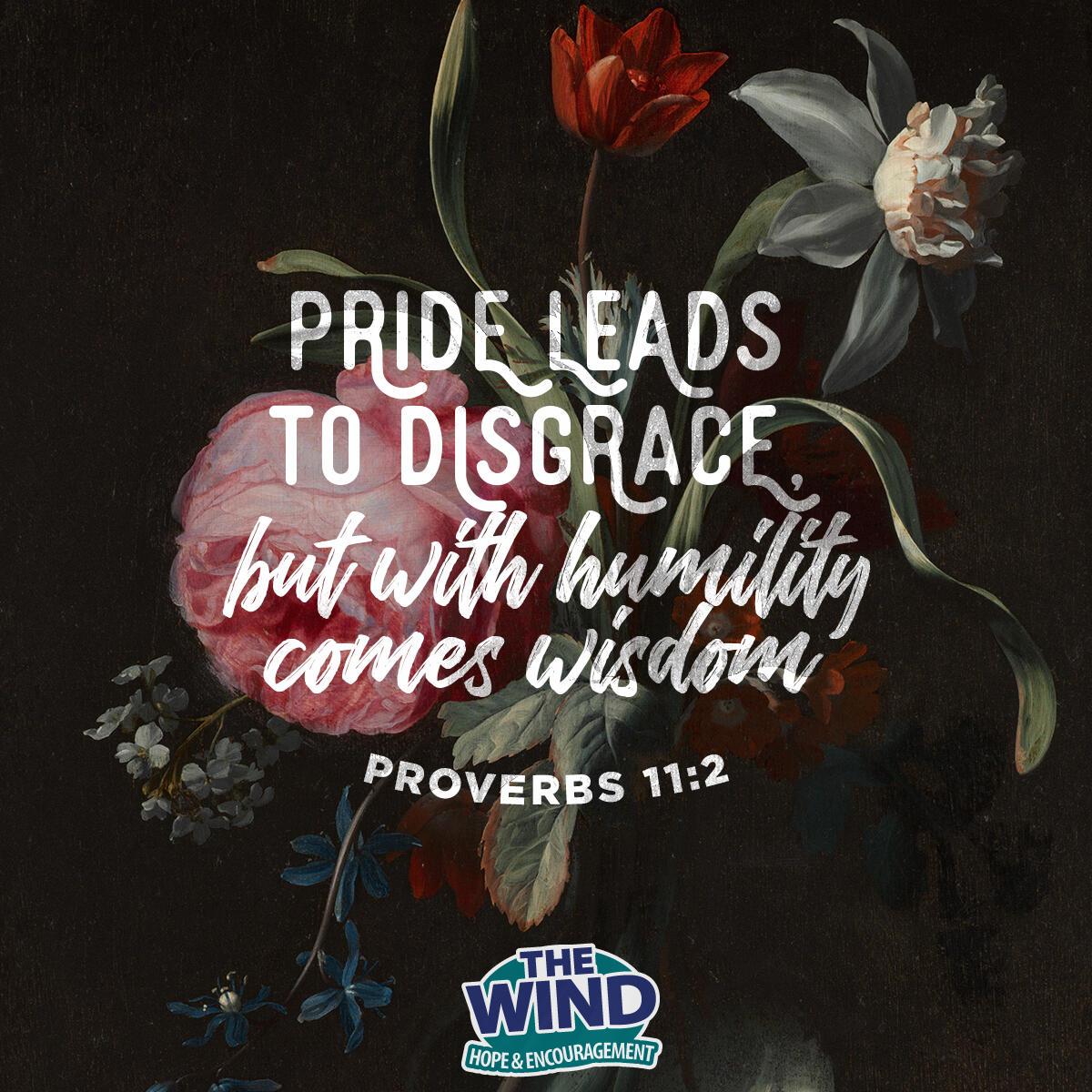 Proverbs 11:2