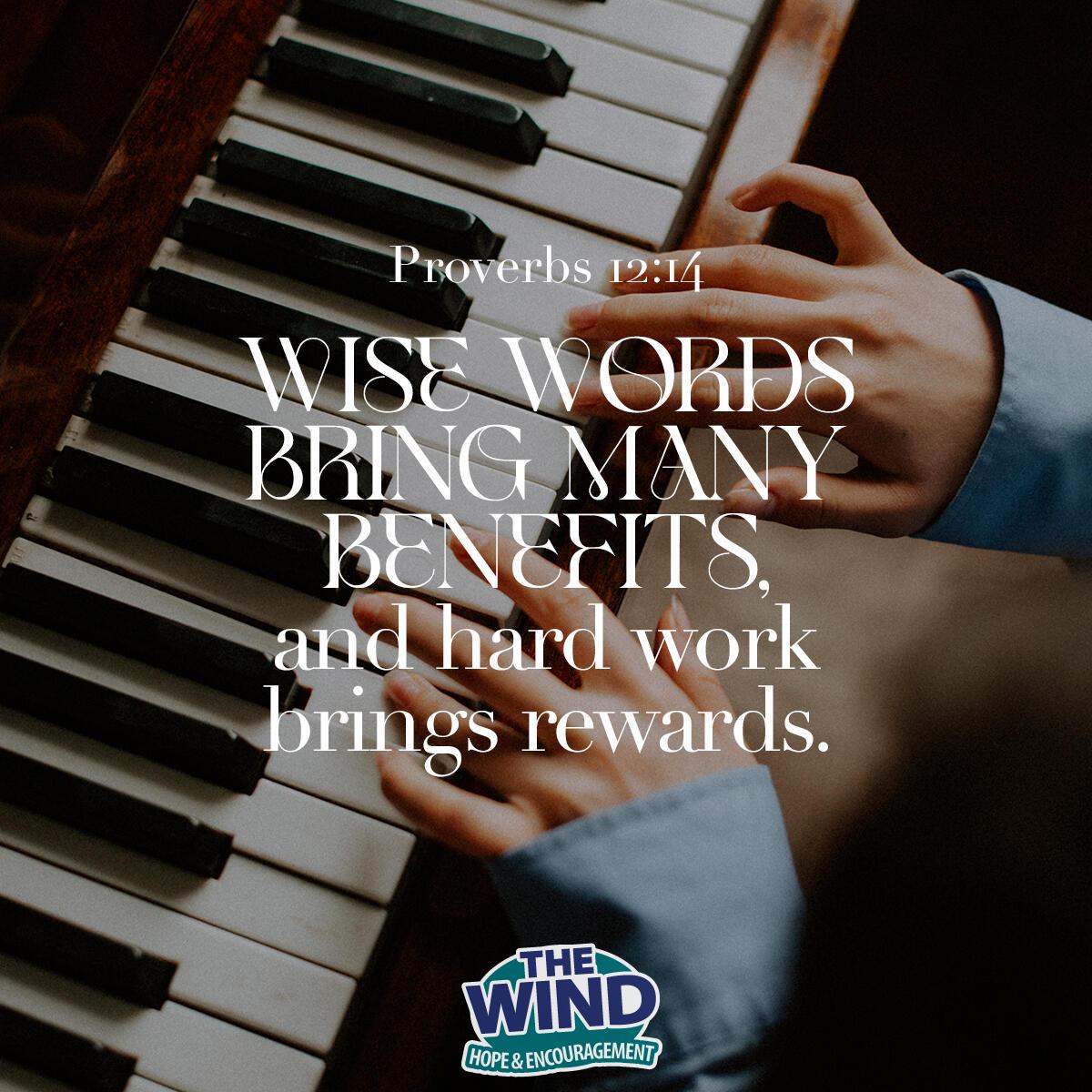 Proverbs 12:14