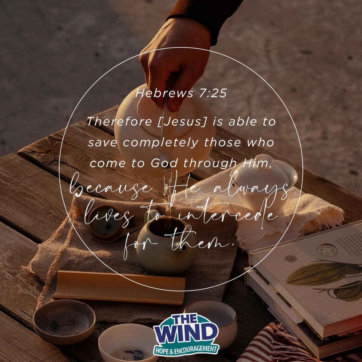 Hebrews 7:25