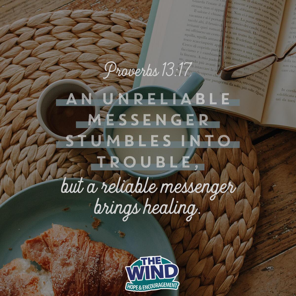Proverbs 13:17