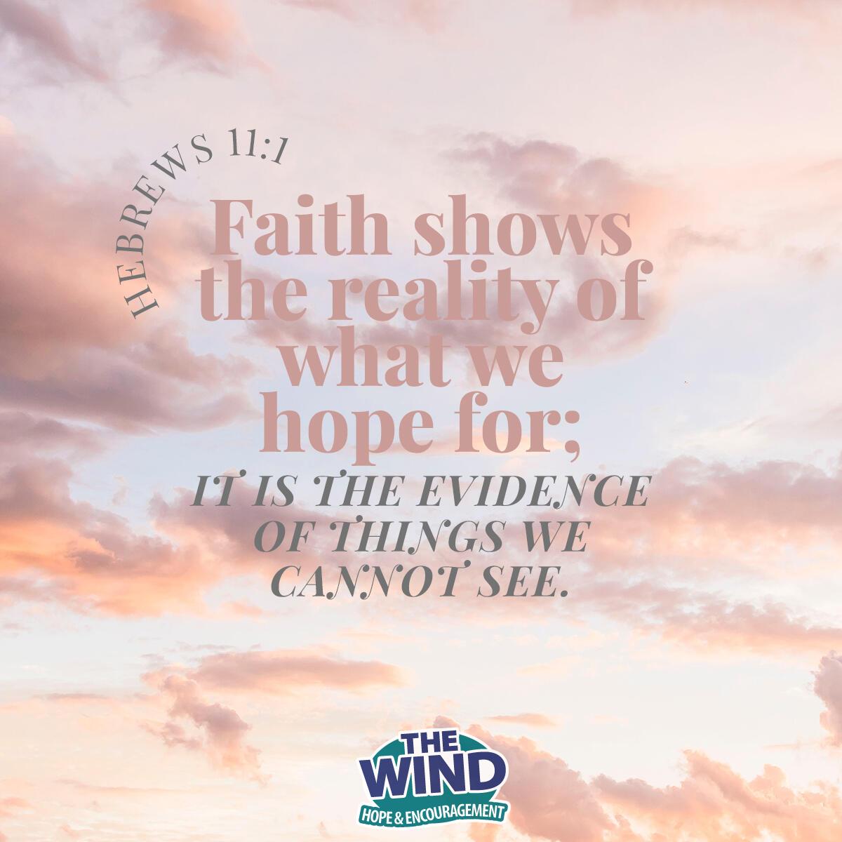 Hebrews 11:1