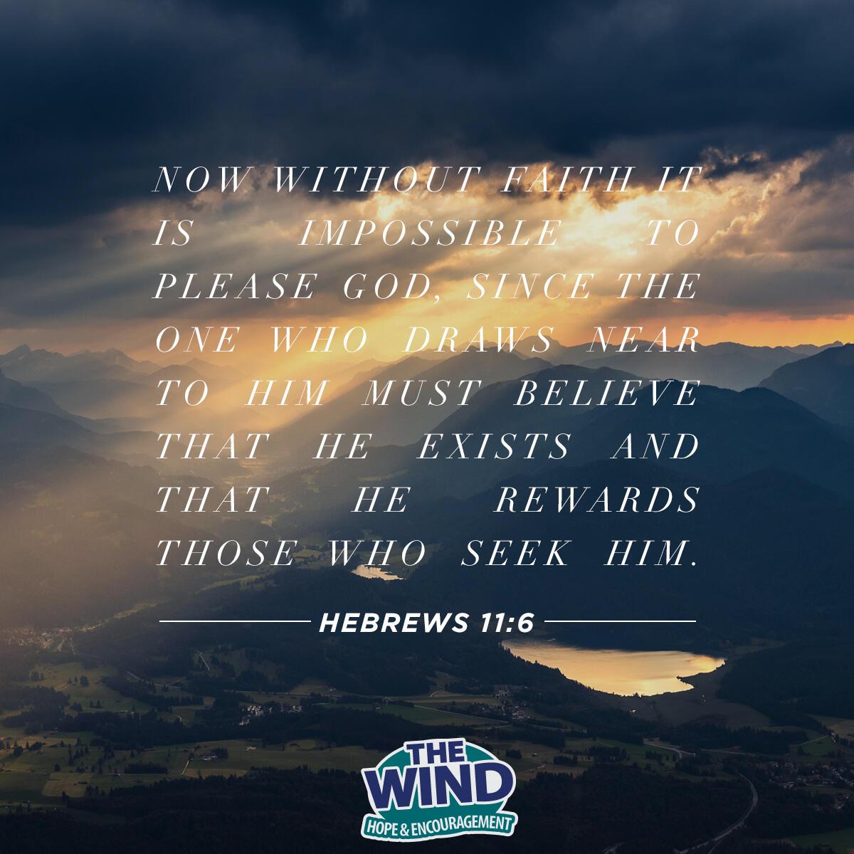 Hebrews 11:6