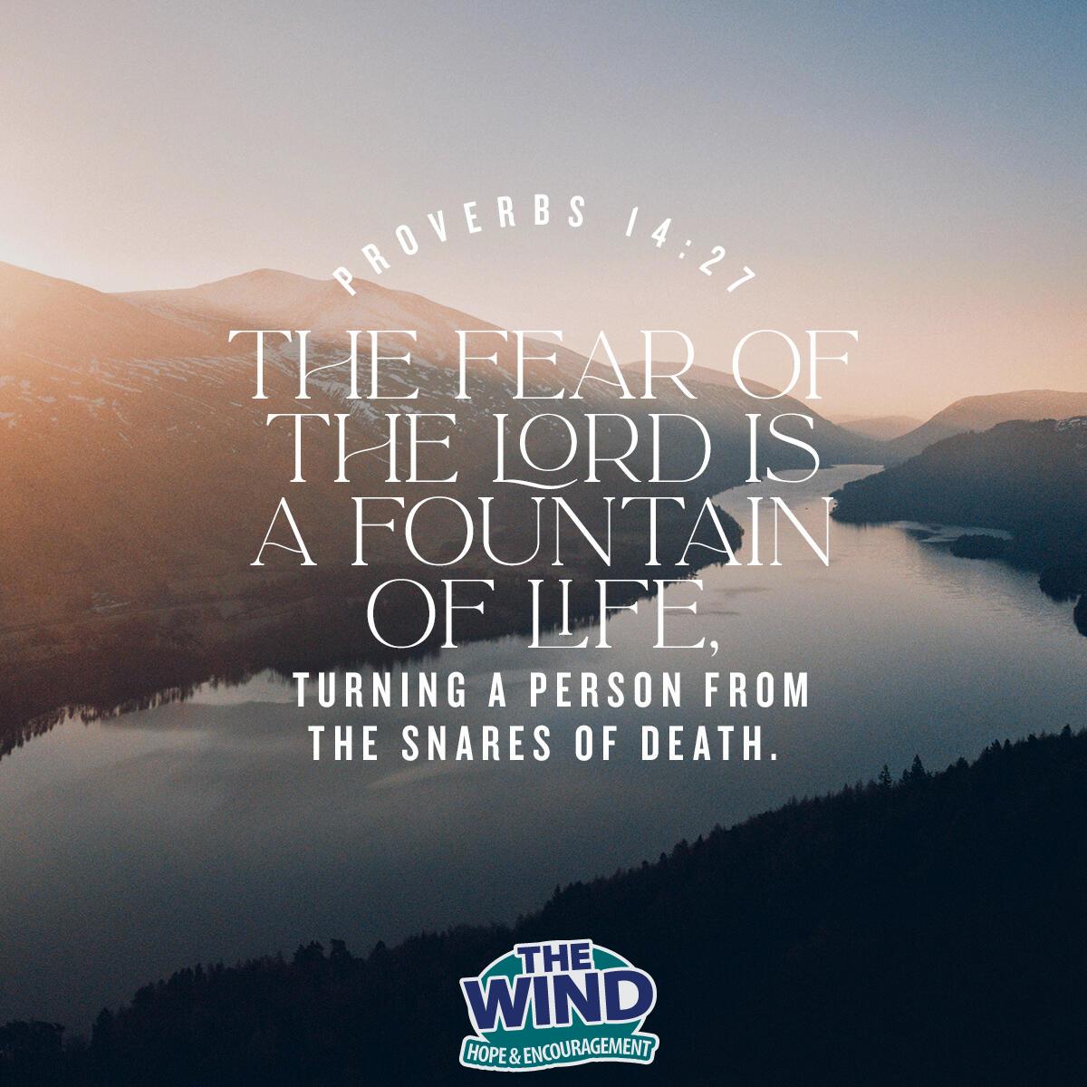 Proverbs 14:27