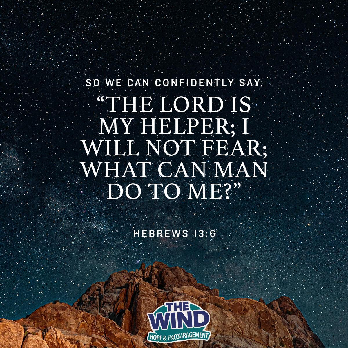 Hebrews 13:6