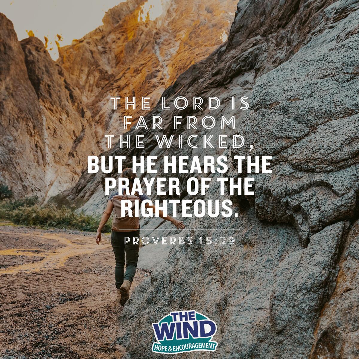 Proverbs 15:29