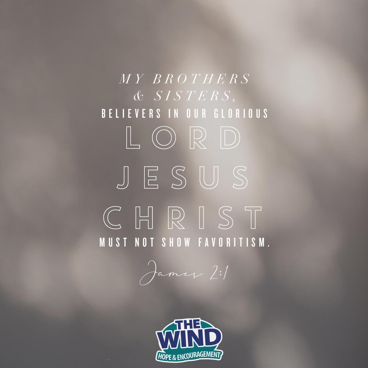 James 2:1