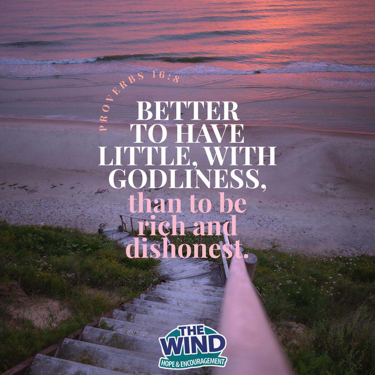 Proverbs 16:8